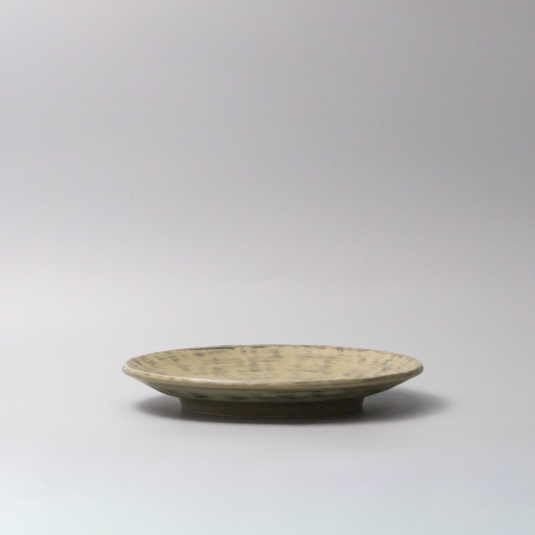 Thick Edge Plate 25cm Washed Fern - Image 4