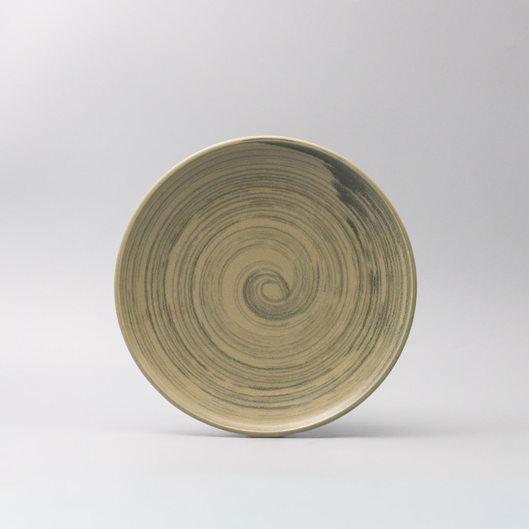 Dinner Plate 26cm Washed Fern - Image 4