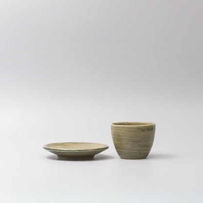 Saucer 14cm Washed Fern - Image 5