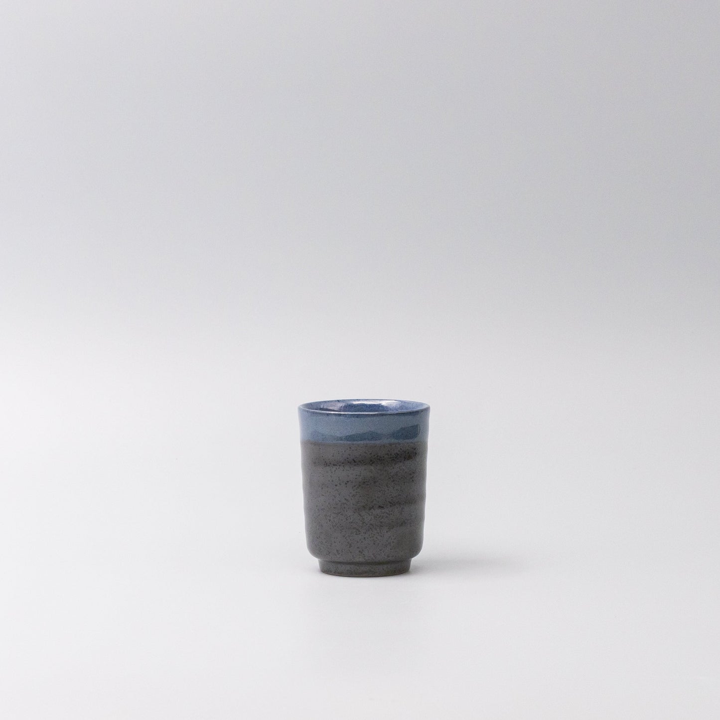 Mug 170ml Blue & Black Glaze - Image 4