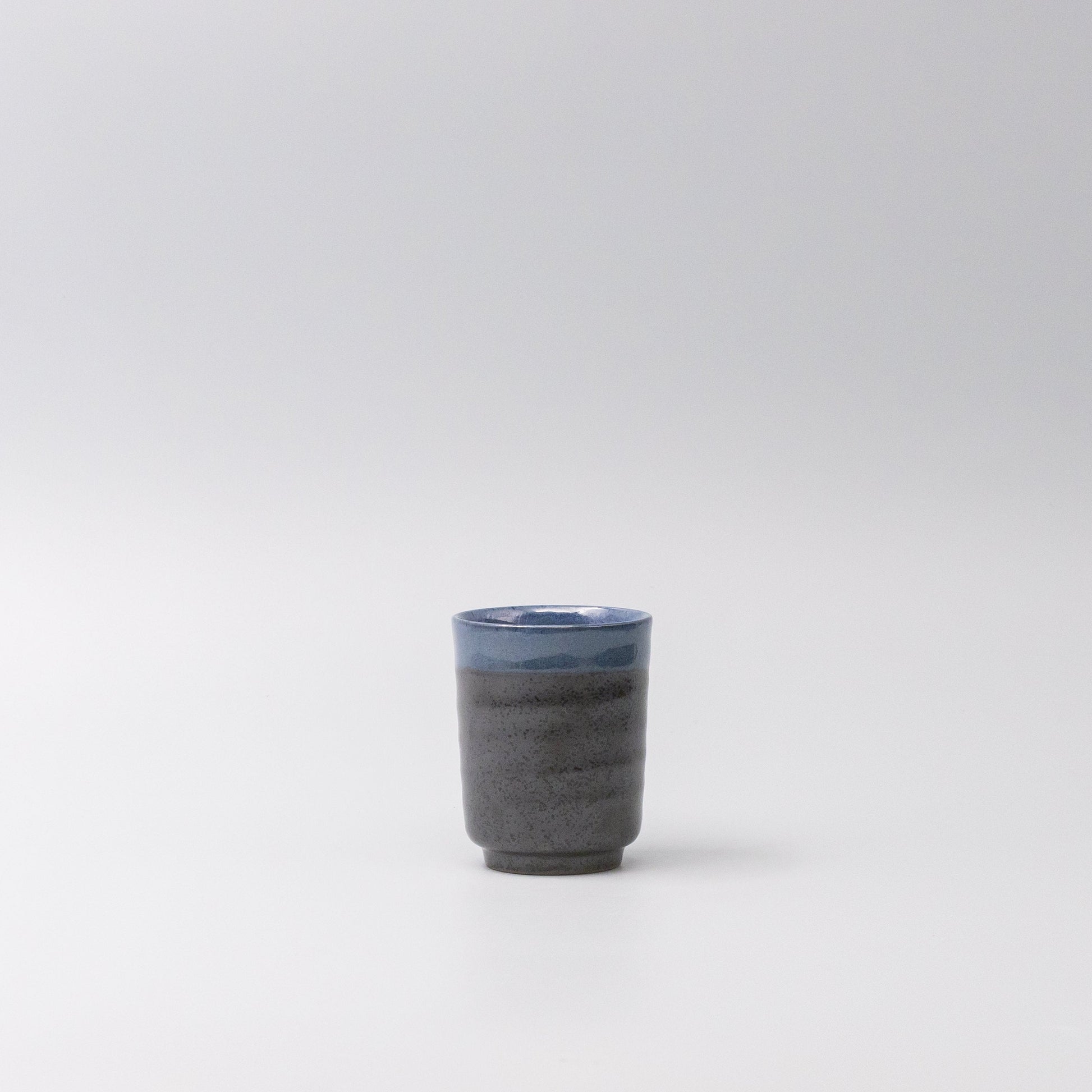 Mug 170ml Blue & Black Glaze - Image 4