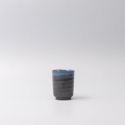 Mug 170ml Blue & Black Glaze - Image 4