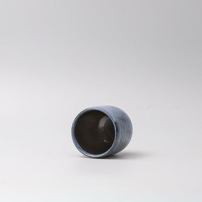 Mug Yunomi 280ml Indigo Black Glaze - Image 4
