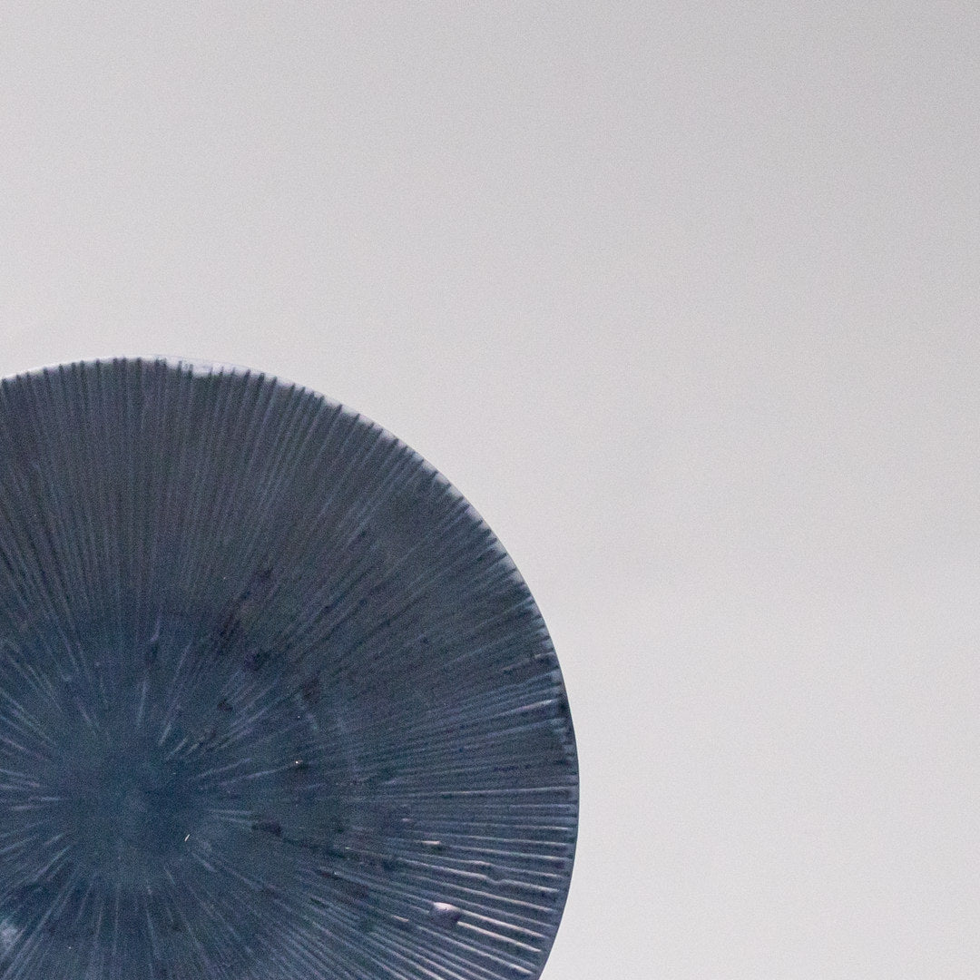 Tapas Plate 13cm Sapphire Glaze - Image 2
