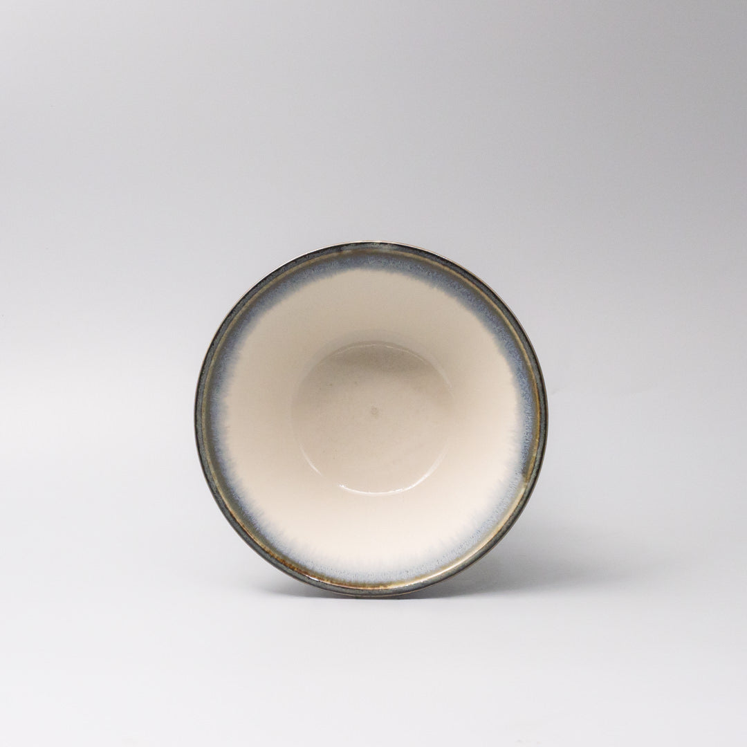 Bowl 20cm V Shape Aurora Glaze - Image 3