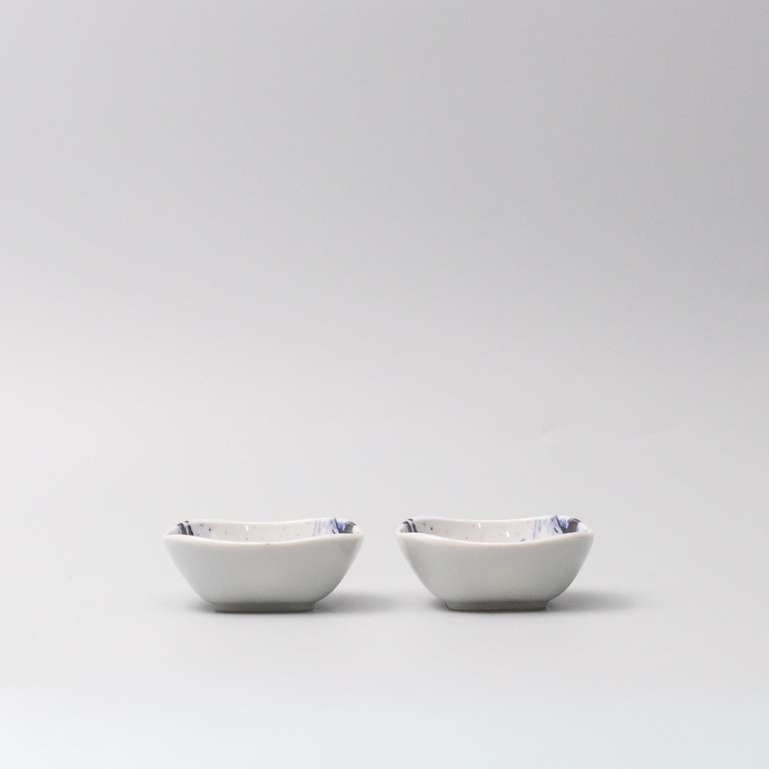 Sushi Set for two with Chopsticks Blue Splash Blaze - Image 4
