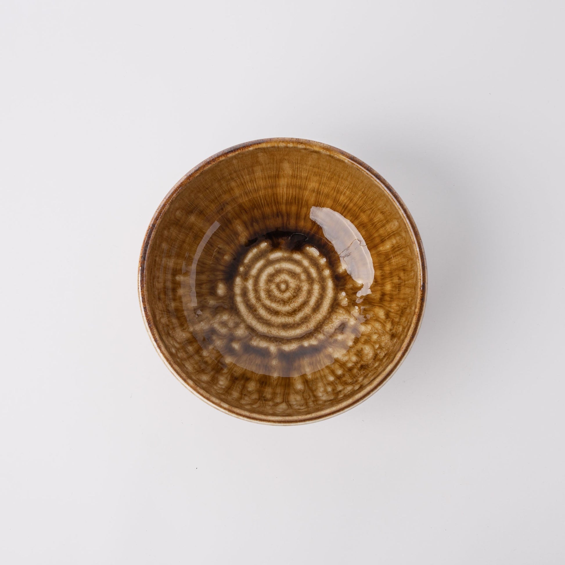 Bowl 19cm Amber Glaze - Image 2