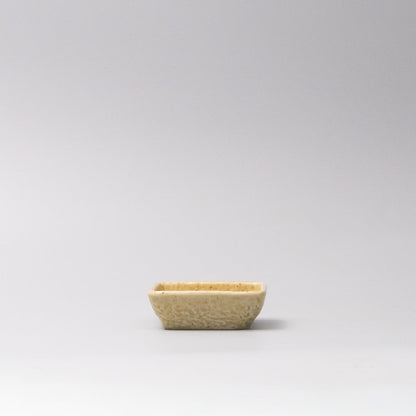 Sauce Dish Squared 8cm Biscuit Glaze - Image 4