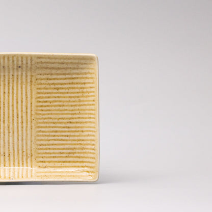 Plate Rectangular 21cm Biscuit Glaze - Image 2