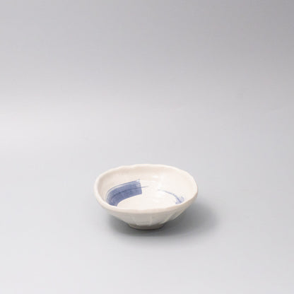 Bowl 14cm Blue Swirl Glaze