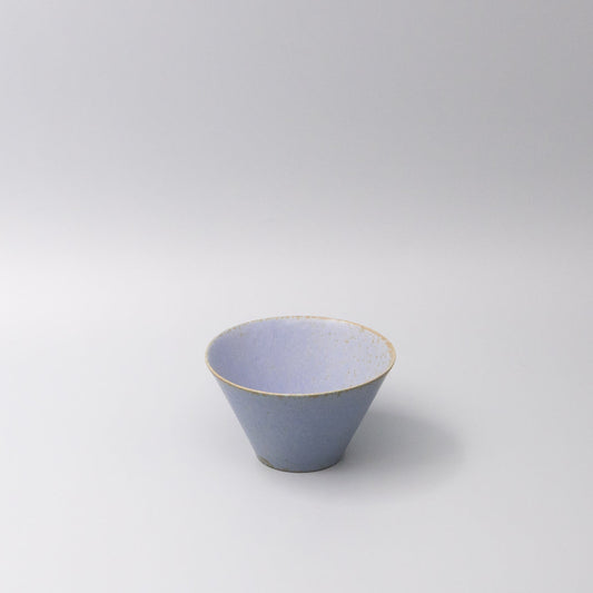 Bowl Fluted 13cm Blue Fade Glaze