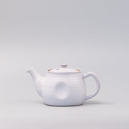 Teapot 300ml Speckled White Glaze - Image 5