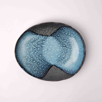 Organic Plate 25cm Storm Glaze - Image 2