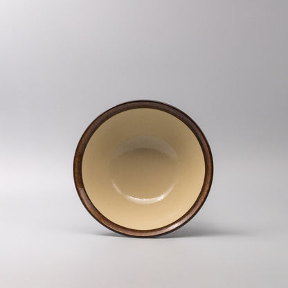 Udon Bowl 22cm Toffee Mon Glaze - Image 3