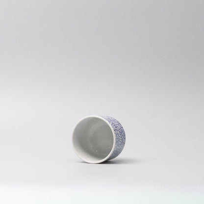 Cup Chawanmushi 170ml Blue Paisley Glaze - Image 4