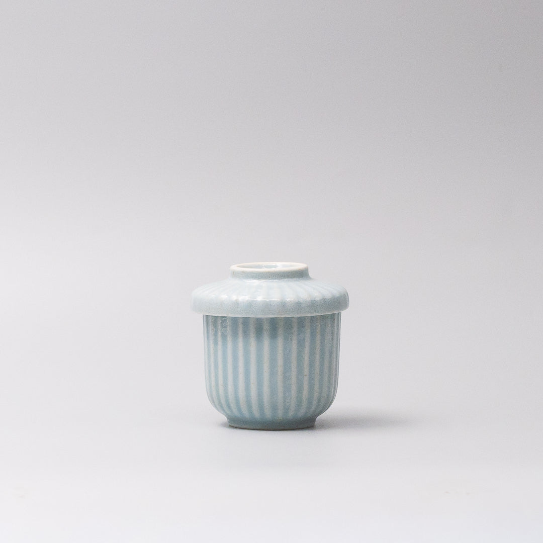 Cup Chawanmushi 170ml Aqua Glaze - Image 3
