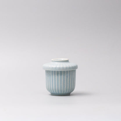 Cup Chawanmushi 170ml Aqua Glaze - Image 3