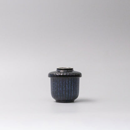 Cup Chawanmushi 170ml Indigo Blue Glaze - Image 2