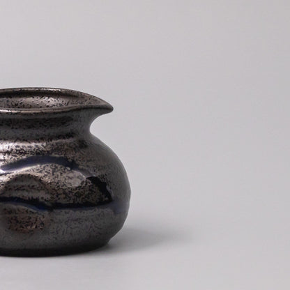 Pourer 120ml Metallic Black Blue Drip Glaze - Image 4
