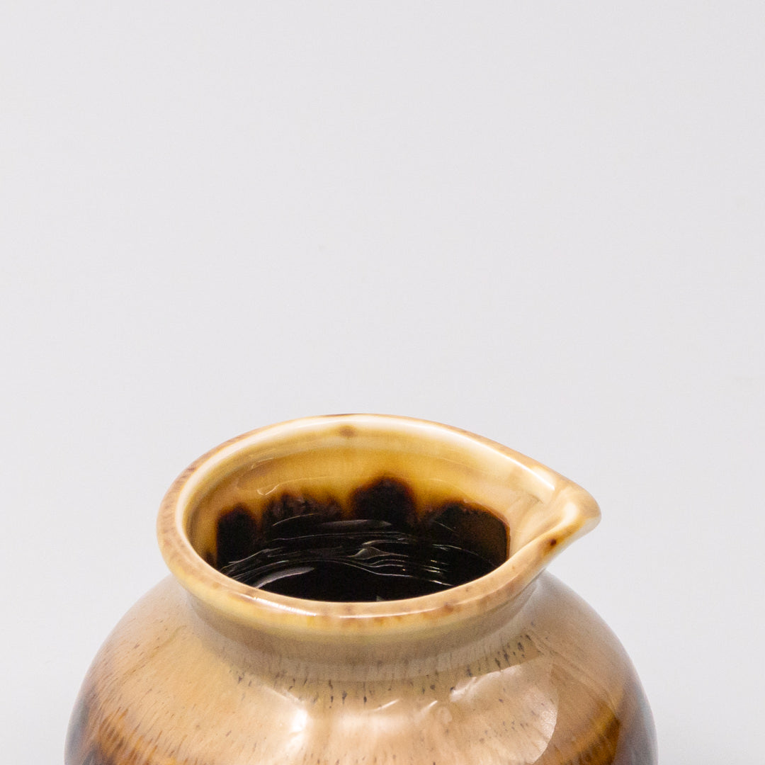 Pourer 120ml Chesnut Gloss Sunflower Drip Glaze - Image 3