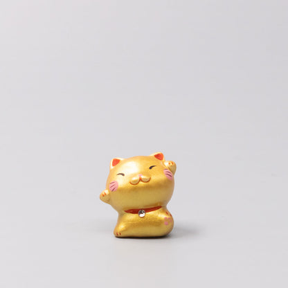 Okimono Lucky Gold Maneki - Image 3