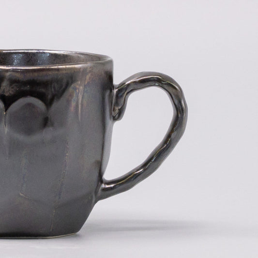 Mug in a Gift Box 260ml Black Drip Glaze - Image 2