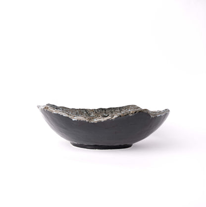Platter 26.5cm Shiranami Glaze - Image 3