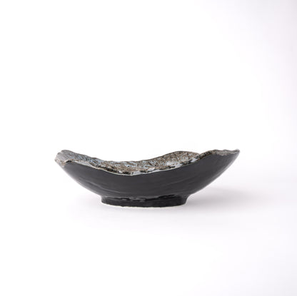 Sushi Plate 22cm Shiranami Glaze - Image 3