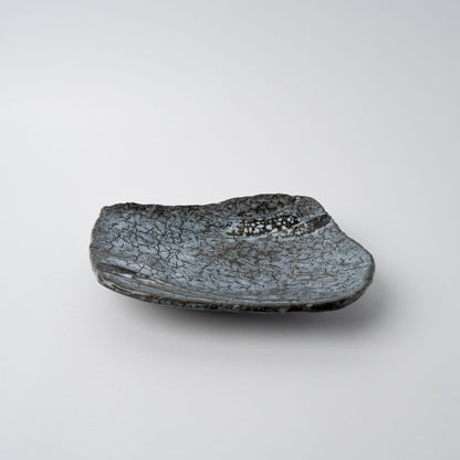 Sushi Plate 21cm Shiranami Glaze