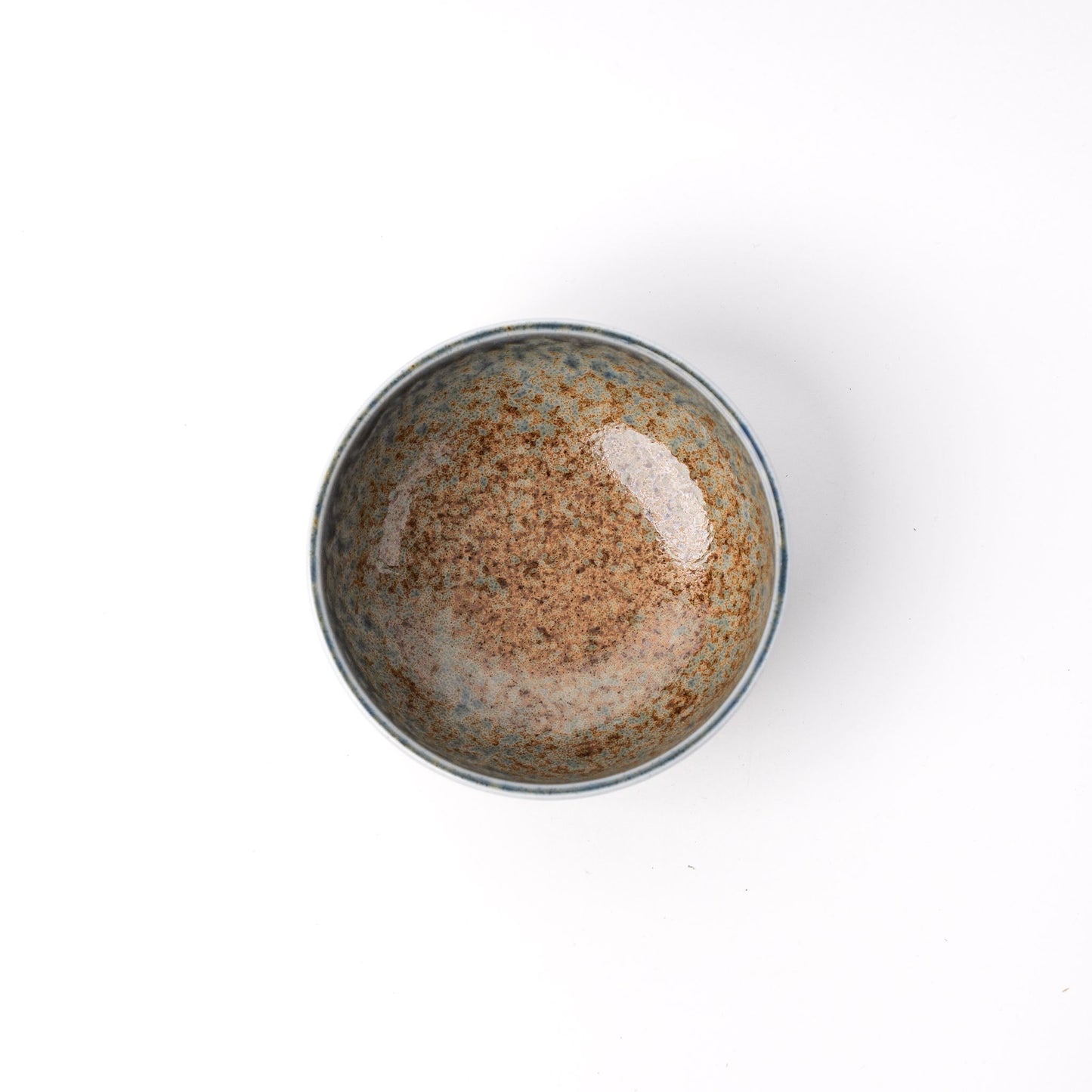 Small Bowl 12cm Earth & Sky Glaze - Image 3