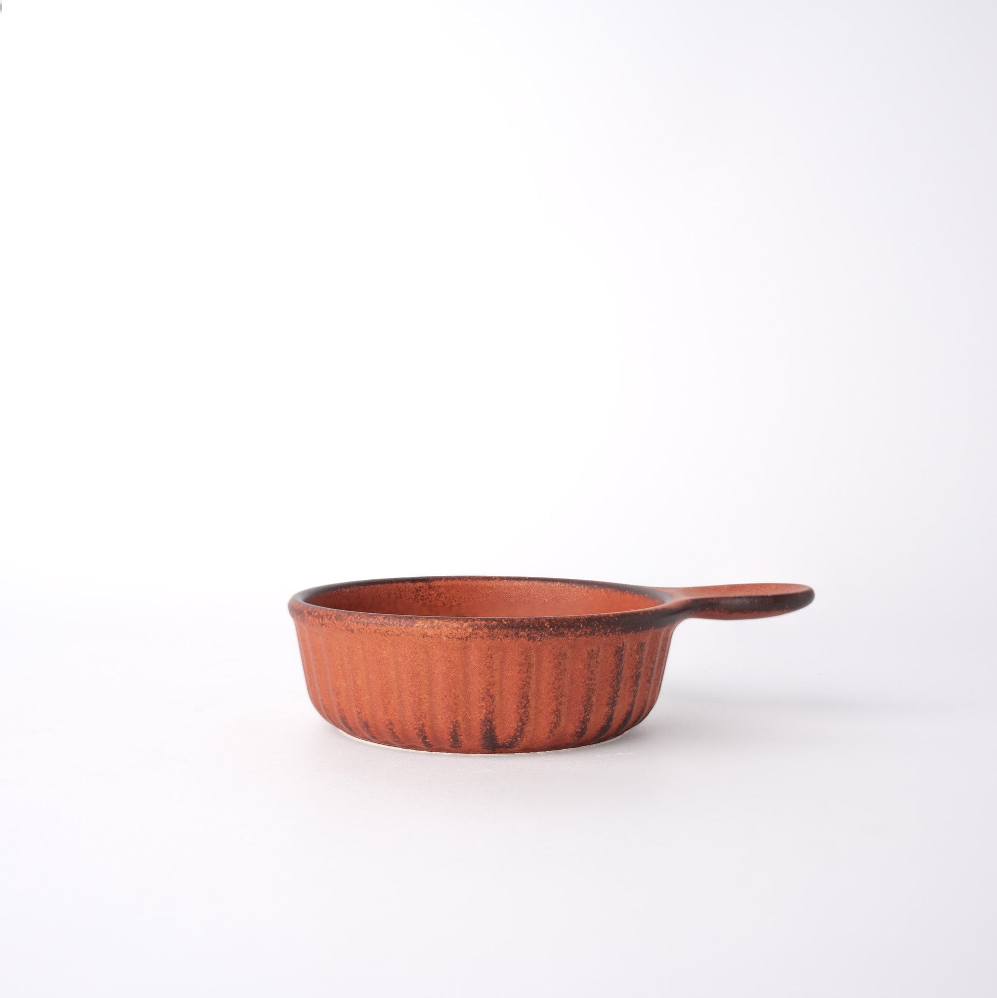 Oven Pot with Handle Orange Donabe - Image 2