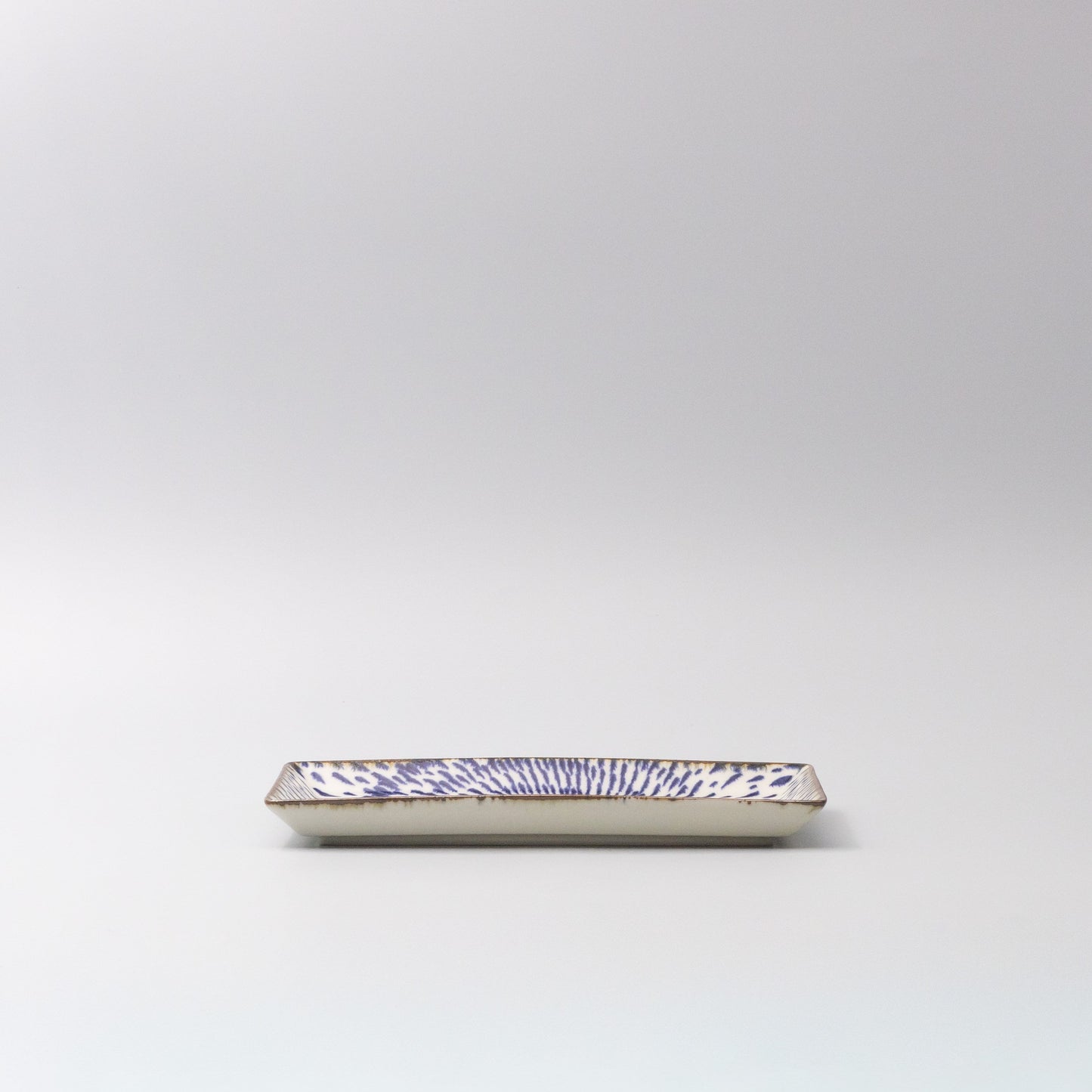 Sushi Plate 25cm Speckled Swirl Design - Image 4