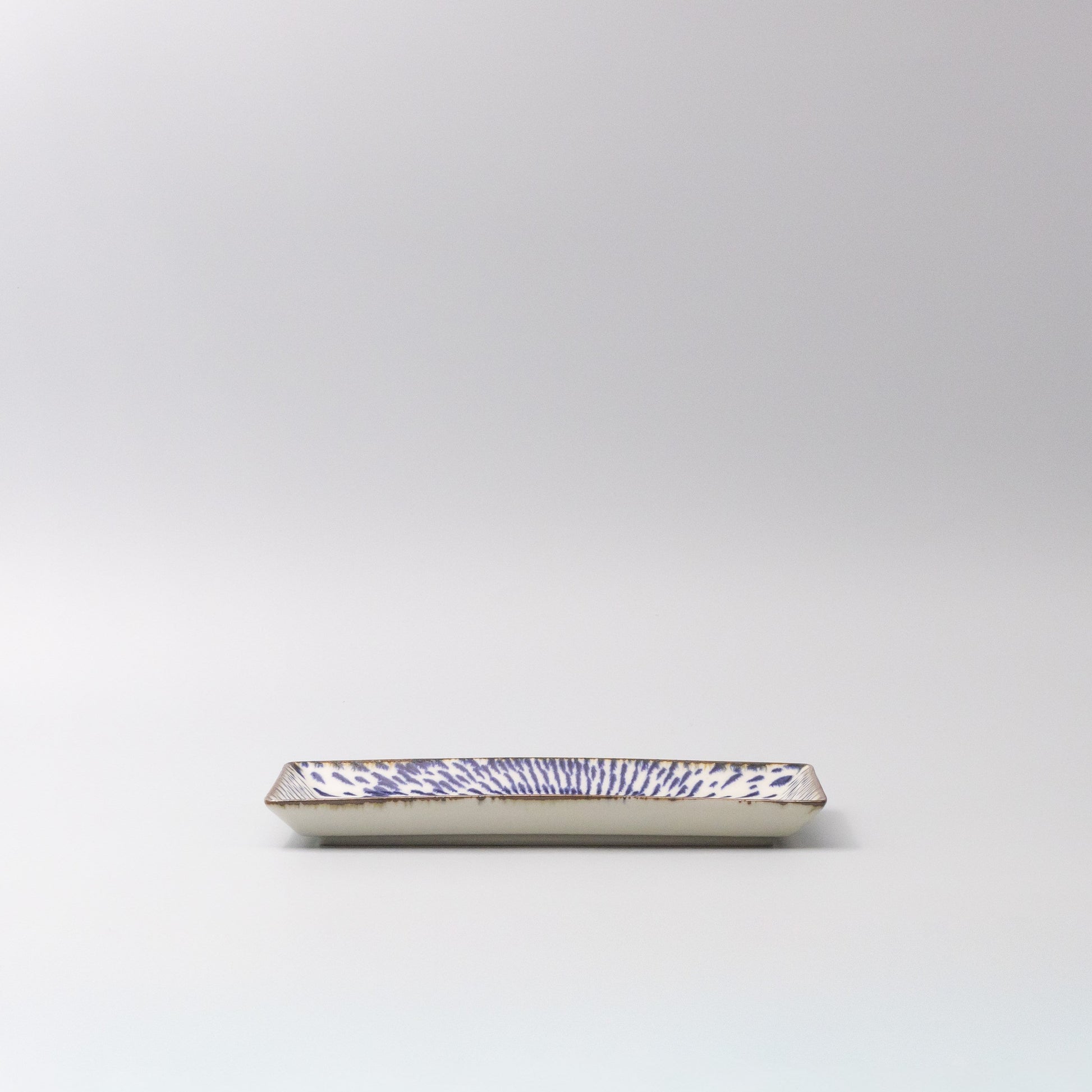 Sushi Plate 25cm Speckled Swirl Design - Image 4