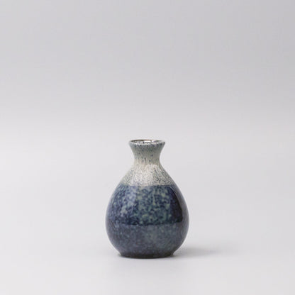 Sake Jug 180ml Denim Drip Glaze - Image 4