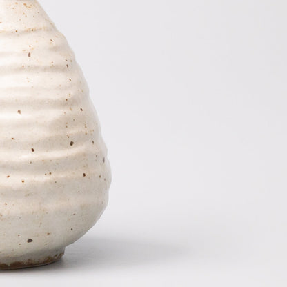 Sake Jug 350ml White Sand Glaze - Image 2