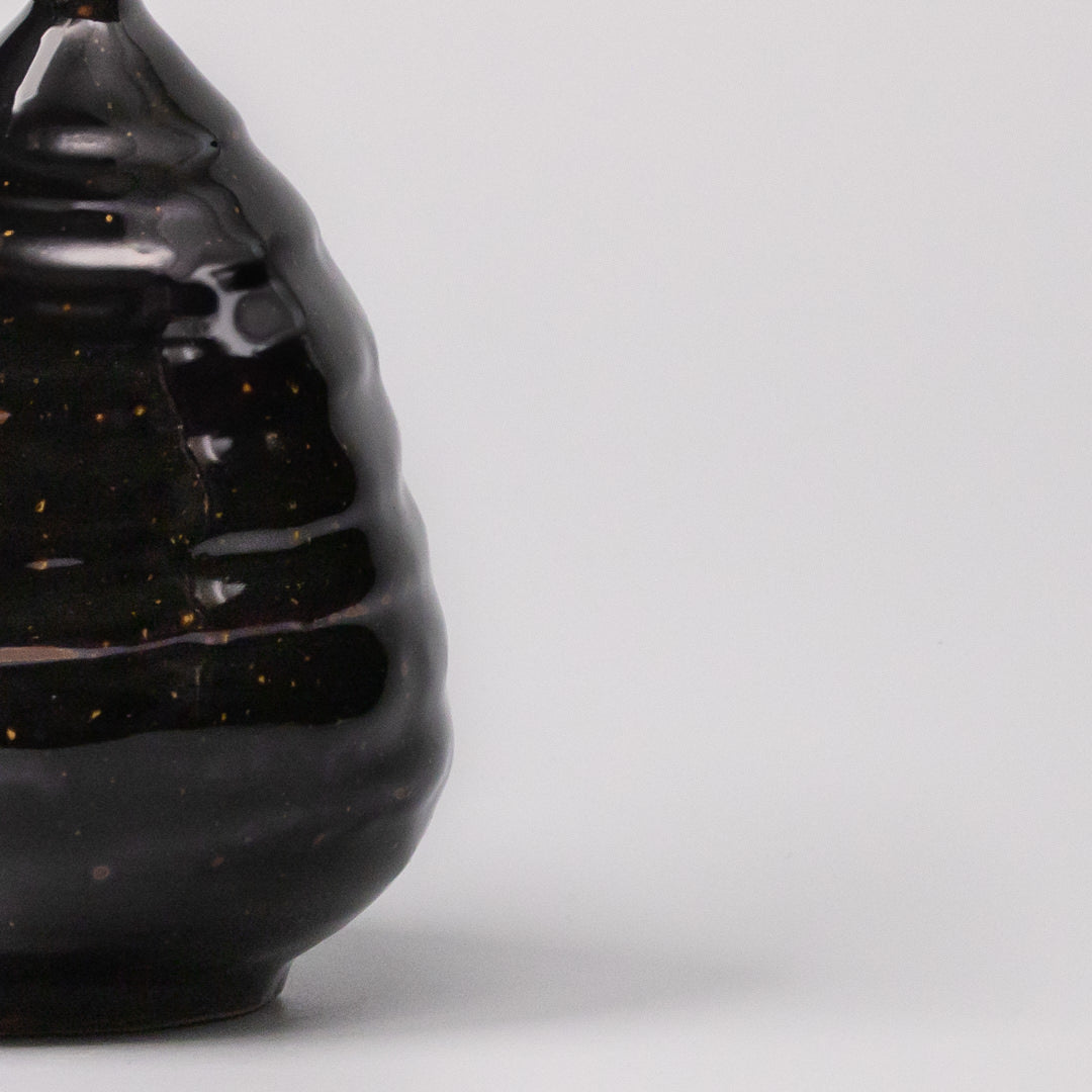 Sake Jug 350ml Tenmokku Glaze - Image 3
