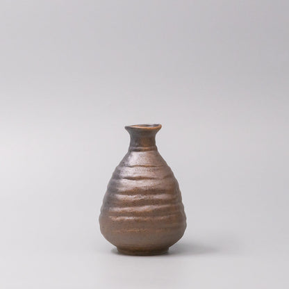 Sake Jug 350ml Ochre Glaze - Image 4