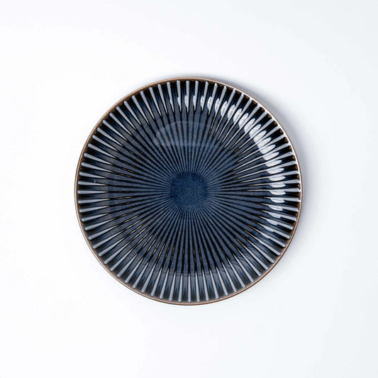 Dinner Plate 23.5cm Navy Sendan Glaze