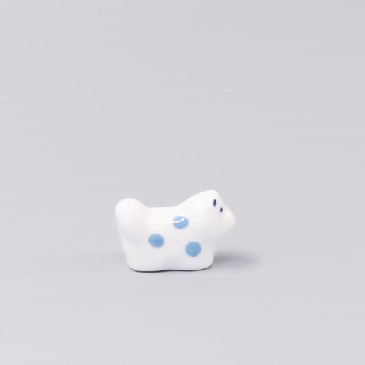 Chopstick Rest Shiba Dog White Blue - Image 2