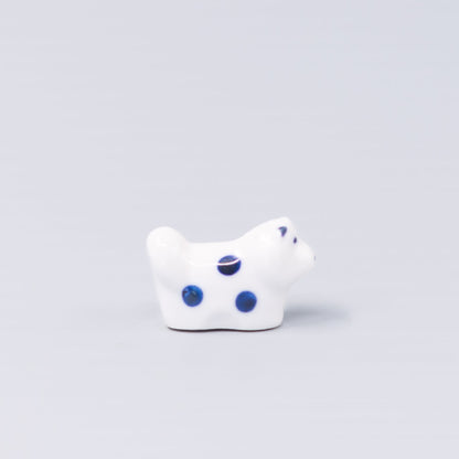 Chopstick Rest Shiba Dog White Navy - Image 2