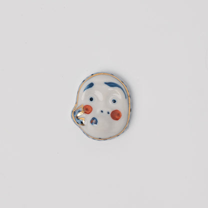 Chopstick Rest Hyottoko Whistling Man