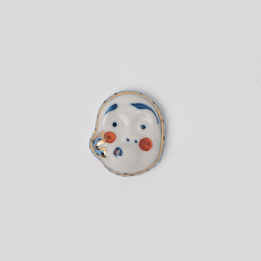 Chopstick Rest Hyottoko Whistling Man