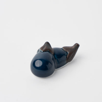 Chopstick Rest Blue Eggplant - Image 2