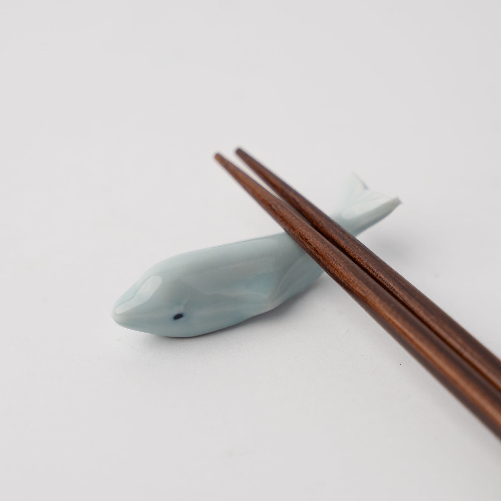 Chopstick Rest Ice Blue Dolphin - Image 2