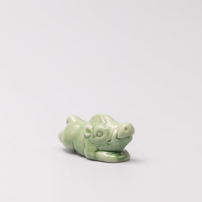 Chopstick Rest Green Boar - Image 4