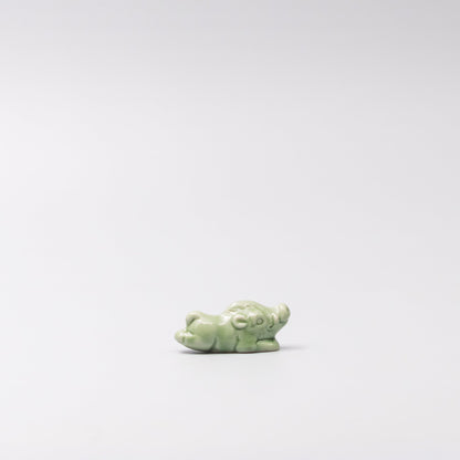 Chopstick Rest Green Boar - Image 3