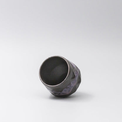 Sushi Mug 350ml Purple Red Drip On Black Design - Image 3