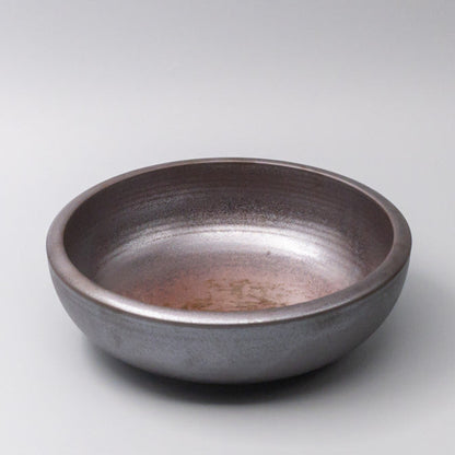 Bowl Thick Edge 17cm Copper Glaze