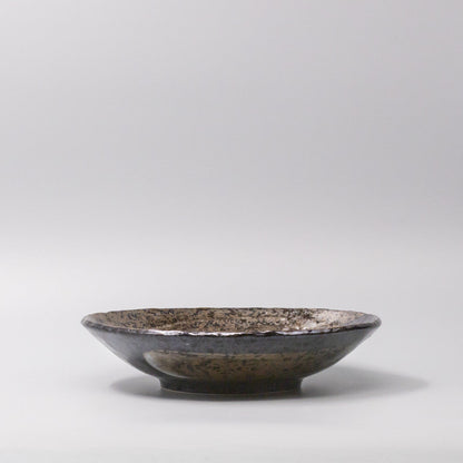 Bowl 24cm Brushstroke Black Glaze - Image 4