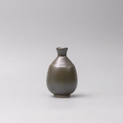 Sake Jug 8cm 275ml Olive Lustre Glaze - Image 2